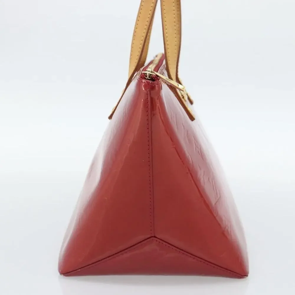 Louis Vuitton Monogram Vernis Bellevue PM Handbag Red
